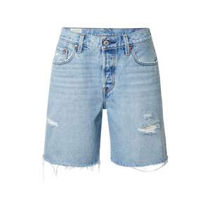 LEVI'S Džínsy '501®90S SHORT MED INDIGO - WORN IN'  modrá denim