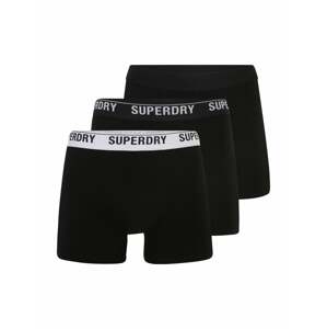 Superdry Boxerky  svetlomodrá / čierna / biela