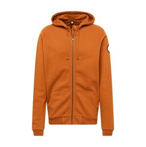 bleed clothing Tepláková bunda 'Woodyhoody'  tmavooranžová