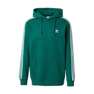 ADIDAS ORIGINALS Mikina  biela / smaragdová