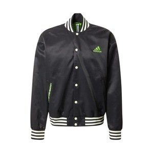 ADIDAS PERFORMANCE Športová bunda  čierna / biela / kiwi