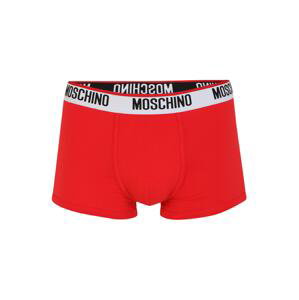 Moschino Underwear Boxerky  červená / biela / čierna