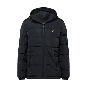 Lyle & Scott Zimná bunda  čierna / žltá