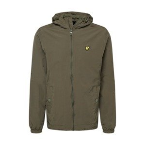 Lyle & Scott Prechodná bunda  žltá / olivová / čierna