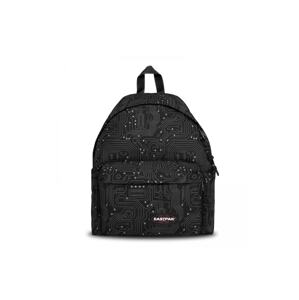 EASTPAK Ľadvinka 'Padded Pak'r'  čierna / biela / tmavosivá / červená