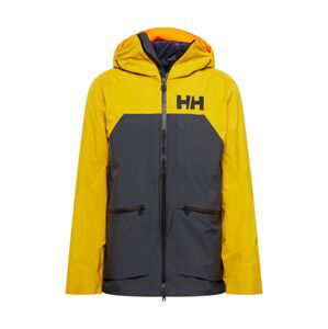 HELLY HANSEN Outdoorová bunda 'STRAIGHTLINE LIFALOFT 2.0'  tmavomodrá / žltá