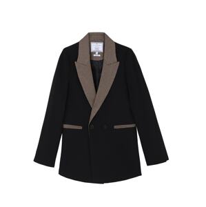 Scalpers Blazer  čierna / hnedá / biela