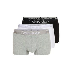 Calvin Klein Underwear Boxerky  sivá / čierna / biela