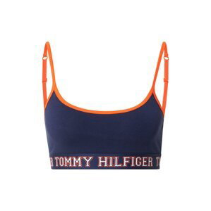 Tommy Hilfiger Underwear Podprsenka  námornícka modrá / biela / tmavooranžová