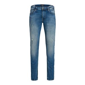 JACK & JONES Džínsy 'JJIGLENN JJORIGINAL'  modrá / modrá denim