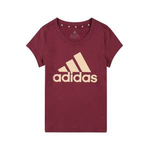 ADIDAS ORIGINALS Tričko  bordová / telová