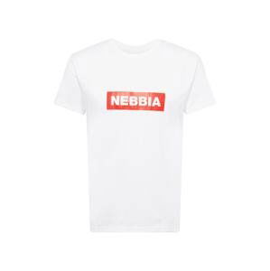 NEBBIA Funkčné tričko  červená / biela
