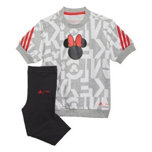 ADIDAS PERFORMANCE Trainingsanzug  sivá / čierna / červená / biela