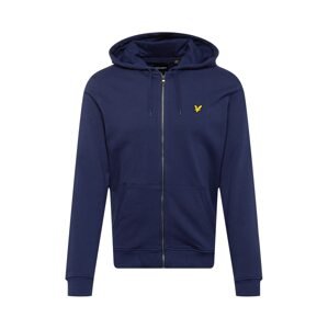 Lyle & Scott Tepláková bunda  námornícka modrá / žltá / čierna