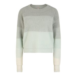 Free People Pullover 'AUTUMN SKY'  pastelovo zelená / sivá / svetlosivá / krémová