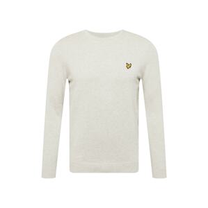 Lyle & Scott Sveter  žltá / svetlosivá / čierna