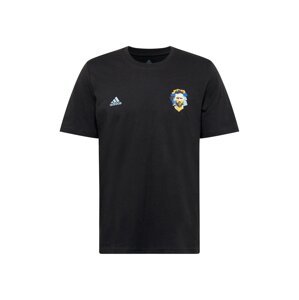 ADIDAS PERFORMANCE Funkčné tričko  čierna / svetlomodrá / kráľovská modrá / námornícka modrá / zlatá žltá