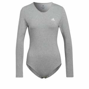 ADIDAS PERFORMANCE Športové body 'Essentials'  biela / sivá melírovaná