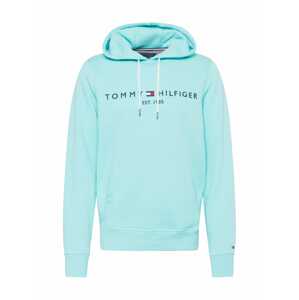 TOMMY HILFIGER Mikina  svetlomodrá / námornícka modrá / biela / červená