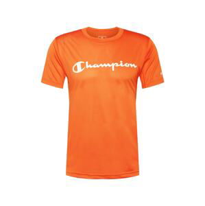 Champion Authentic Athletic Apparel Funkčné tričko  oranžovo červená / biela