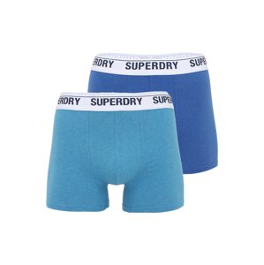 Superdry Boxerky  kráľovská modrá / nebesky modrá / čierna / biela