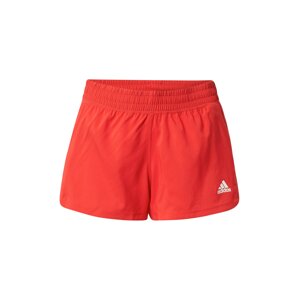 ADIDAS PERFORMANCE Funkčné nohavice  červená / biela