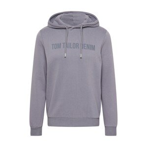 TOM TAILOR DENIM Mikina  čadičová / tmavosivá