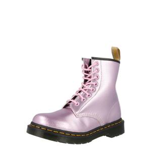 Dr. Martens Šnurovacie členkové čižmy  pastelovo fialová