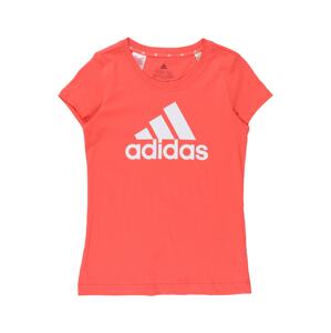 ADIDAS PERFORMANCE Tričko  biela / ružová