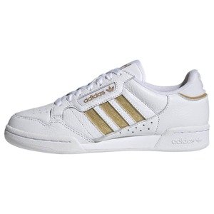 ADIDAS ORIGINALS Nízke tenisky 'Continental 80'  biela / zlatá