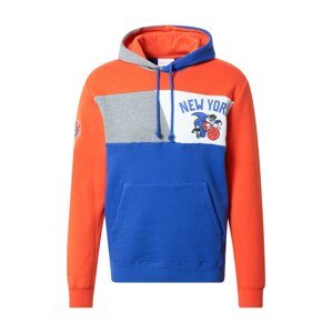 Mitchell & Ness Mikina  kráľovská modrá / oranžová / sivá / biela