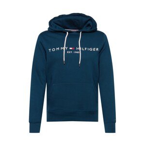 TOMMY HILFIGER Mikina  námornícka modrá / biela / modrofialová