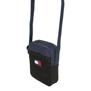 Tommy Jeans Tasche  čierna / námornícka modrá / biela / červená