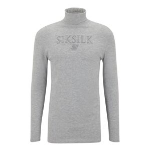 SikSilk Tričko  svetlosivá