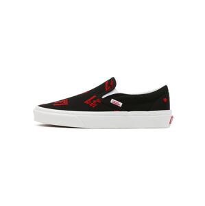 VANS Slip-on obuv  červená / čierna