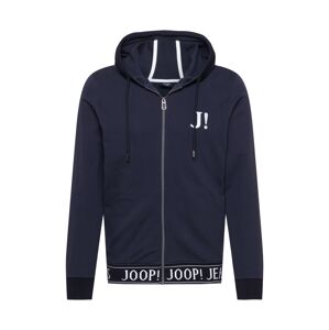 JOOP! Jeans Sweatjacke  biela / námornícka modrá