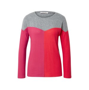 Orsay Pullover  svetlosivá / ružová / neónovo červená