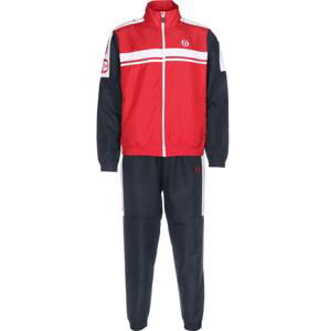 Sergio Tacchini Joggingová súprava 'Carlo'  červená / námornícka modrá / biela