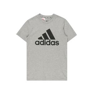 ADIDAS SPORTSWEAR Funkčné tričko  sivá melírovaná / čierna