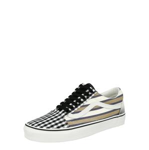 VANS Nízke tenisky 'Old Skool'  čierna / biela / tmavomodrá / svetlohnedá / sivá melírovaná