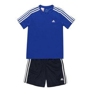 ADIDAS SPORTSWEAR Tréningový komplet  kobaltovomodrá / tmavomodrá / biela