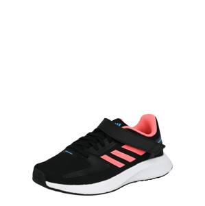 ADIDAS PERFORMANCE Športová obuv 'Runfalcon 2.0'  čierna / lososová / svetlomodrá