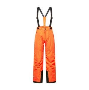 Whistler Outdoorové nohavice 'Fairfax'  neónovo oranžová / čierna