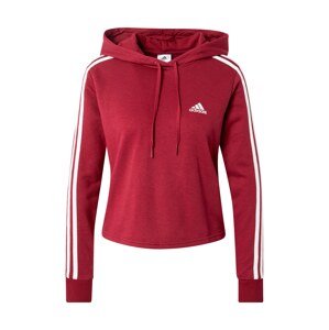 ADIDAS PERFORMANCE Športová mikina 'CORE SPORT INSPIRED'  karmínovo červená / biela