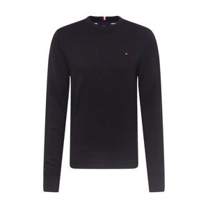 TOMMY HILFIGER Sveter 'PIMA COTTON CASHMERE CREW NECK'  námornícka modrá