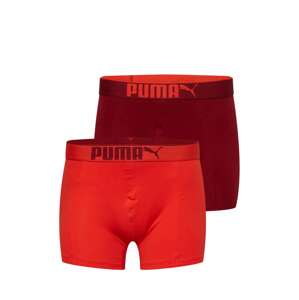 PUMA Boxerky  krvavo červená / oranžovo červená