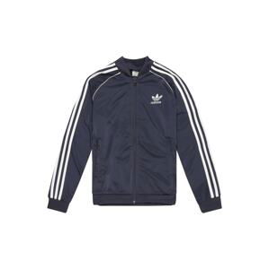 ADIDAS ORIGINALS Tepláková bunda  námornícka modrá / biela