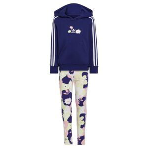 ADIDAS ORIGINALS Joggingová súprava  tmavomodrá / biela / béžová / ružová