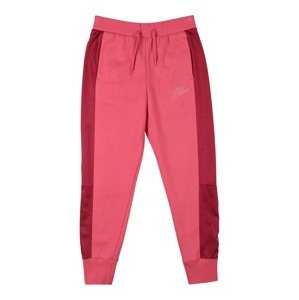 Nike Sportswear Nohavice  ružová / červená