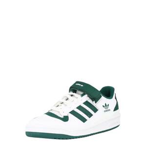 ADIDAS ORIGINALS Nízke tenisky 'Forum'  tmavozelená / biela